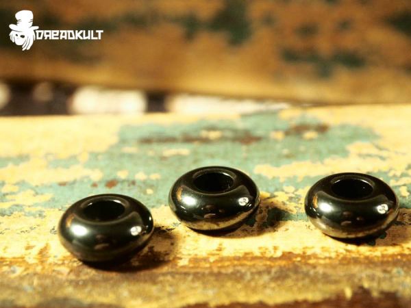 haematit, haematite, dread pearl, halbedelstein dreadschmuck, dreadperlen aus edelsteinen, dreadschmuck schlicht, shic dread beads